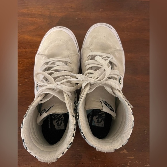 VANS flowered high tops size 6 - Picture 7 of 8